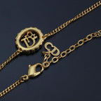 Christian Dior Necklace Zirconia GP D9504 — view 3