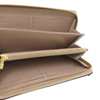 Louis Vuitton Zippy Lock Me Leather Glaze Long Wallet 0858 — view 5