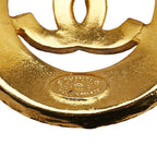 Chanel Vintage Coco Mark Chain Belt Gold Plated — view 5