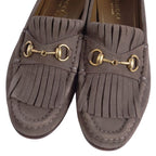 Gucci Loafers Moccasins Quilted Horsebit Suede — view 4