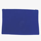Hermes Flat Pouch MM Canvas Blue 0275 — view 2