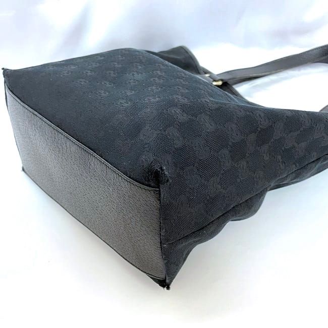 Gucci Tote Bag Black GG Canvas Light — view 5