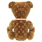 Louis Vuitton Monogram Doudou Teddy Bear Limited Edition 2021 Gi0616 Velour — view 2