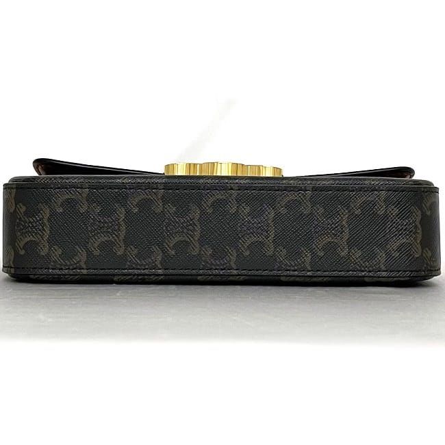 Celine Semishoulder Bag Claude Brown Triomphe — view 3