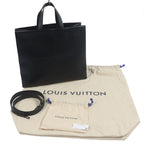 Louis Vuitton Shopper Tote MM Logo Design Cowhide Leather 2-Way Bag — view 2