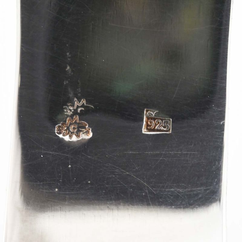 Hermes Bracelet Touareg 925 Silver Bangle 82.5 g Vintage Box And Bag K1238 — view 7
