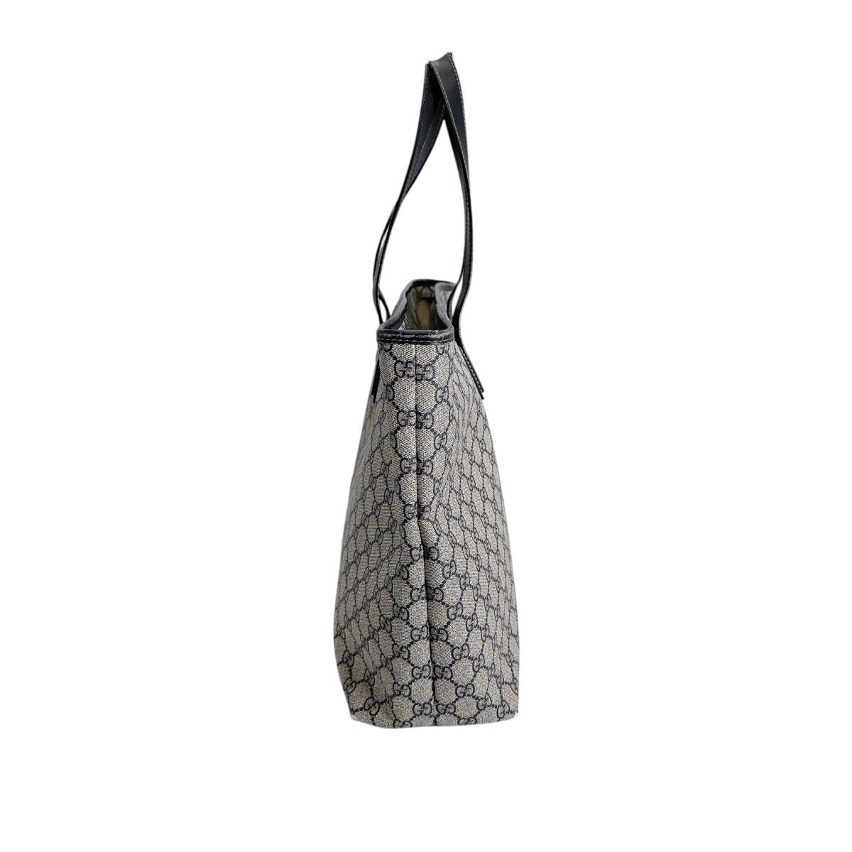 Gucci GG Supreme Tote Bag Gray — view 3