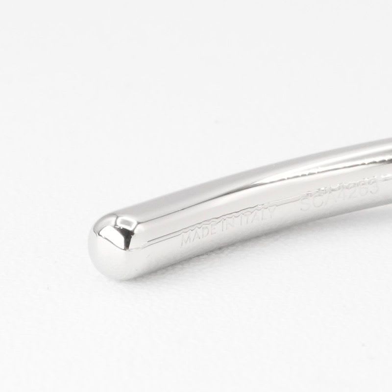 Celine Bracelet Bangle Cuff Silver Triomphe Asymmetric — view 7
