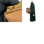 Celine Tote Bag Macadam Leather Brown Gold Hardware — view 9