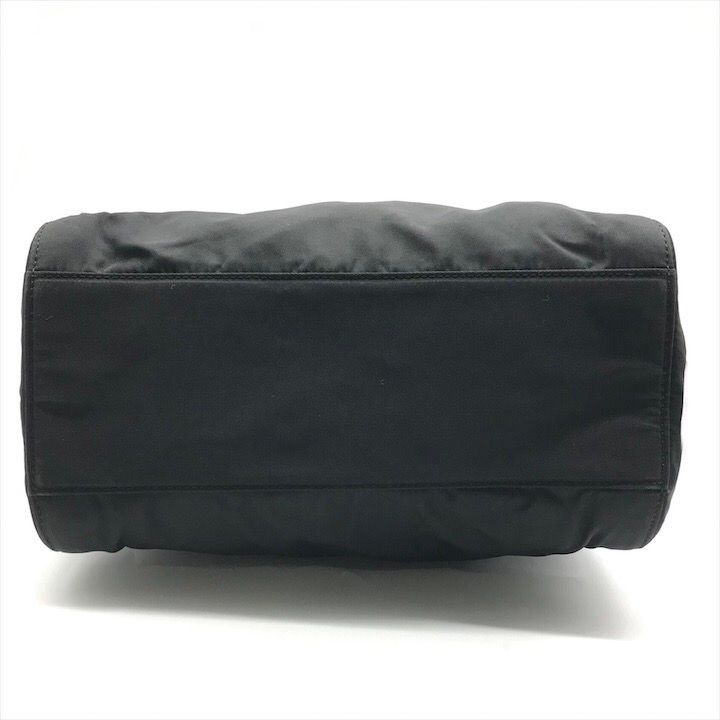 Prada Nylon Tessuto Chain Shoulder Bag Black — view 3