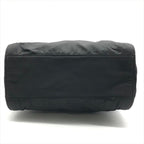 Prada Nylon Tessuto Chain Shoulder Bag Black — view 3