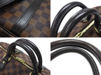 Louis Vuitton Handbag Speedy Bandouliere 30 Brown Damier Canvas Gold — view 6