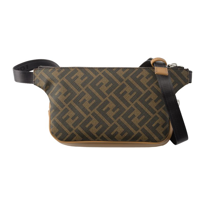 Fendi Waist and Body Bag Diagonal Brown — view 2