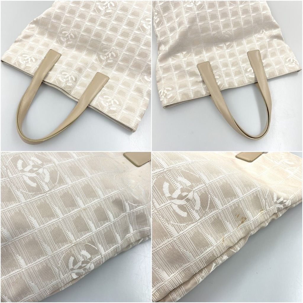 Chanel New Travel Line Tote Bag Beige — view 3