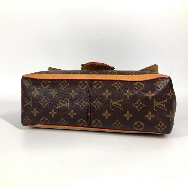 Louis Vuitton Shoulder Bag Dauphine Soft GM Monogram Canvas Brown — view 5