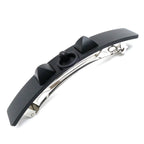 Hermes Aluminum Clous Medor GM Barrette — view 3
