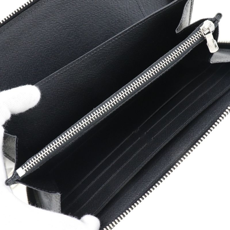 Louis Vuitton Zippy Organizer Epi Leather Noir Black Ca2136 Long — view 7