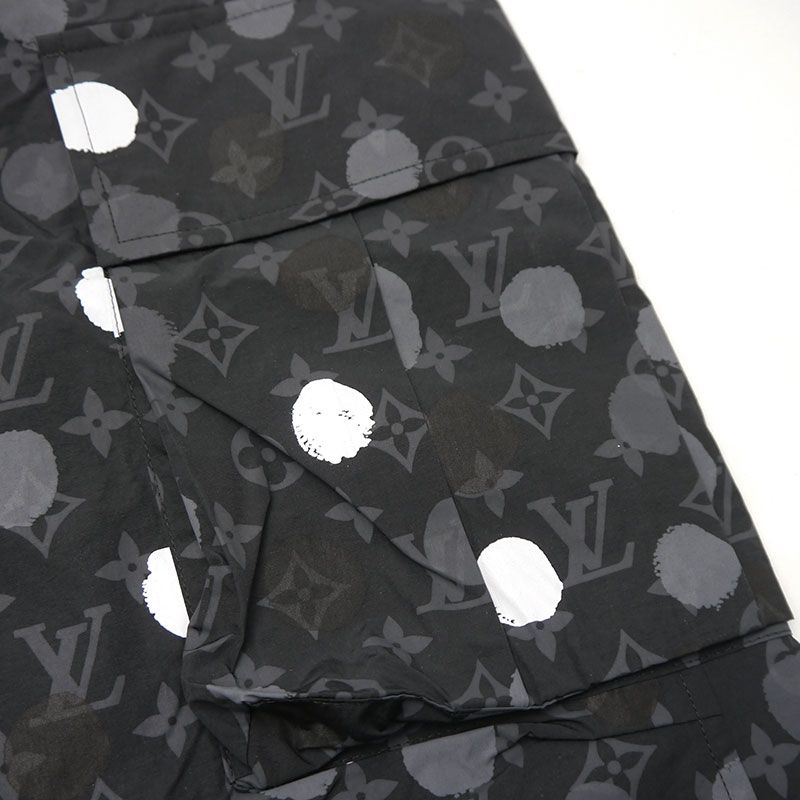 Louis Vuitton Yayoi Kusama Cargo Pants Size S Black — view 6