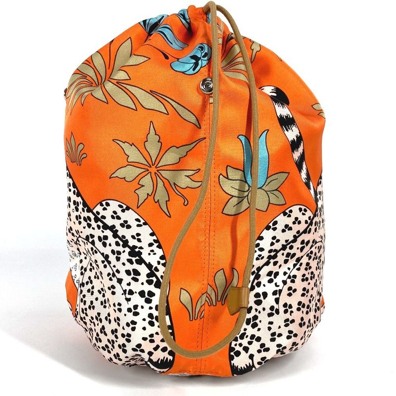 Hermes Pouch Musardine Pochon Silk Orange — view 4