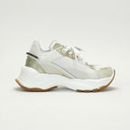 Louis Vuitton Run 55 Sneakers Shoes Mixed Material White — view 4