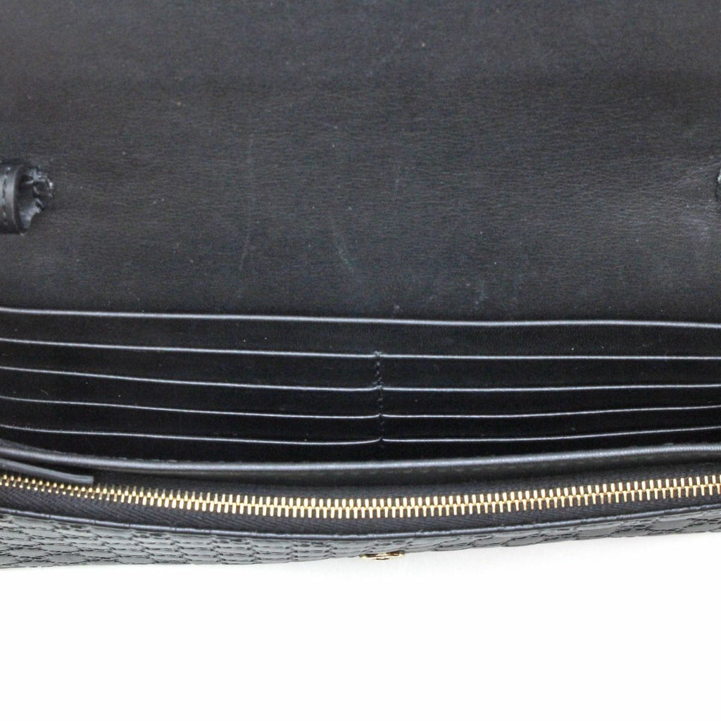 Gucci Micro Shoulder Wallet Black — view 9