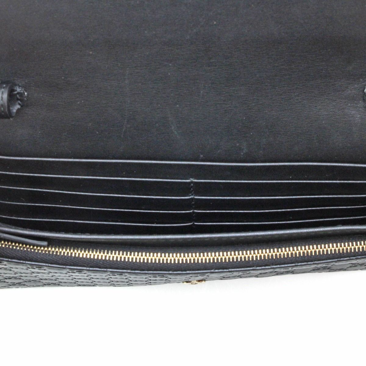 Gucci Micro Shoulder Wallet Black — view 9
