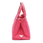 Prada 1 Bg439 Canapa Handbag Mini Tote Bag Pink — view 6