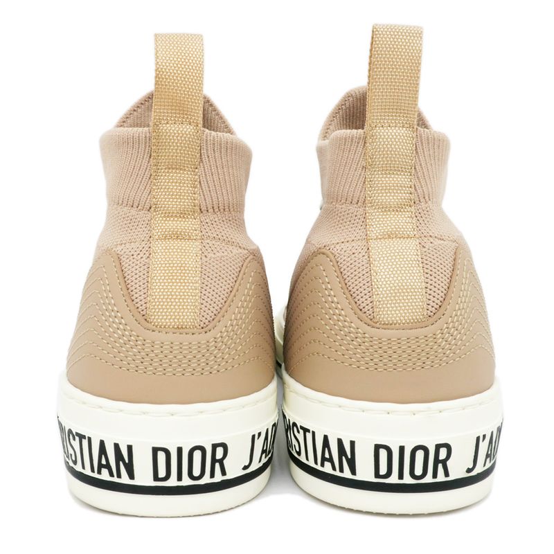 Dior Sneakers Size 37 1 2 High Cut Lace Logo Shoes — view 5