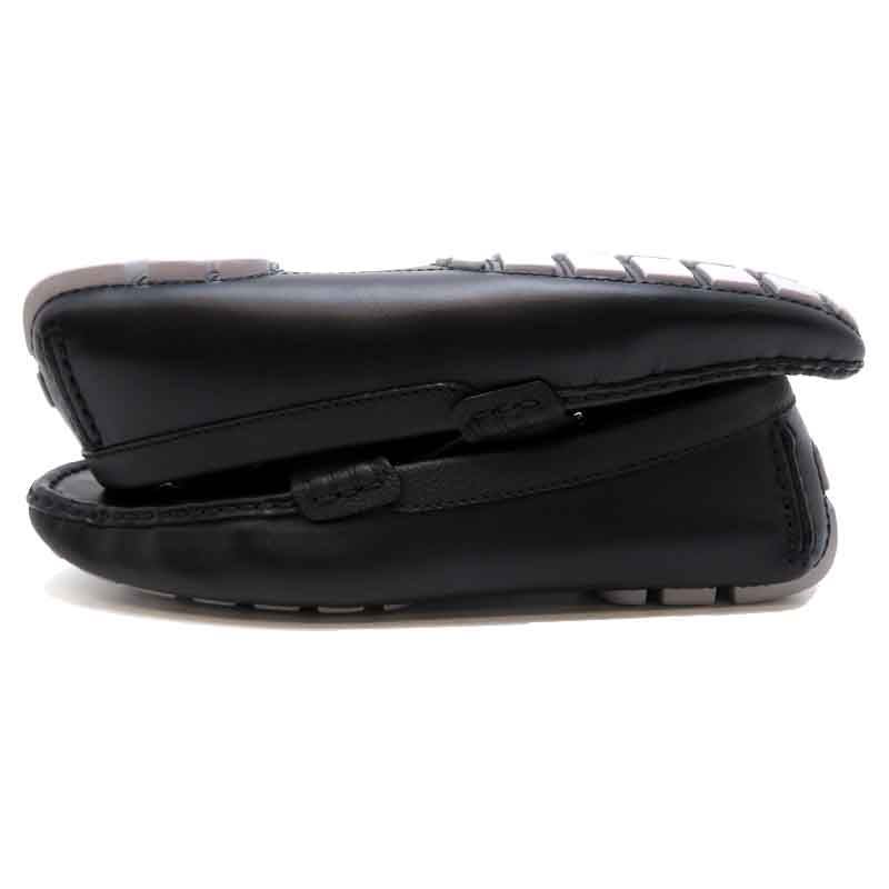 Louis Vuitton Monte Carlo Line Size 26.5 Black Loafers — view 4