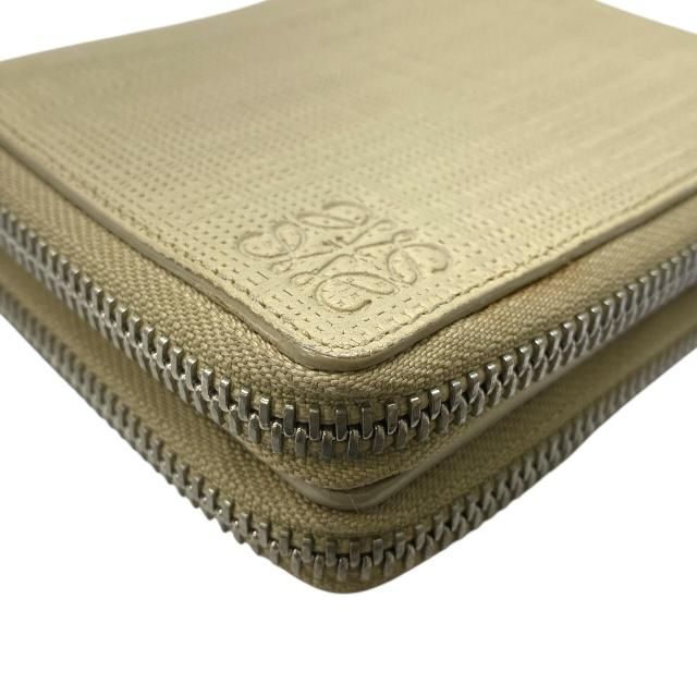 Loewe Wallet Fold Round Zipper Compact Mini Anagram — view 4