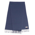 Hermes Scarf Shawl 100% Cashmere Fringe — view 2