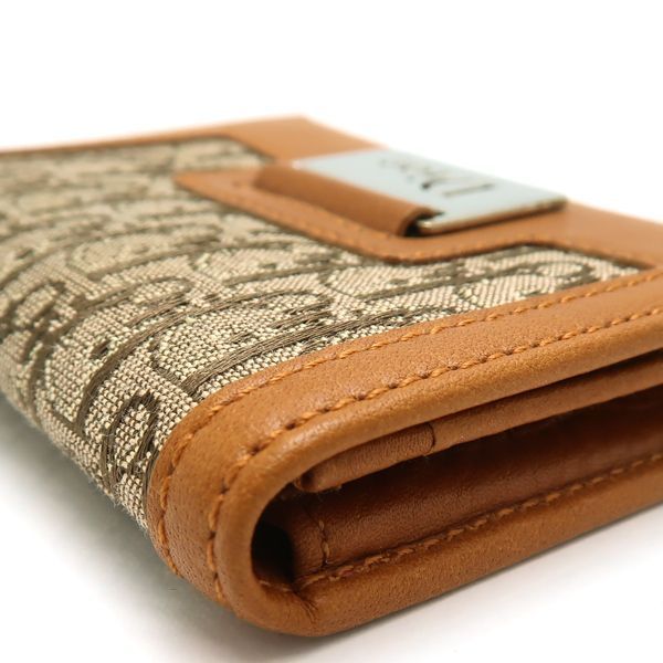 Christian Dior Street Chic Card Case Business Holder 0056 Trotter Canvas — view 6