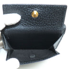 Gucci Petit Marmont Leather Wallet Trifold Black — view 5