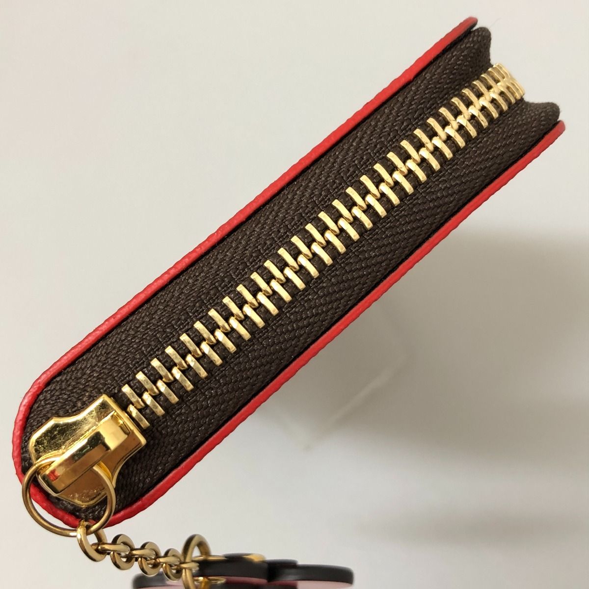 Louis Vuitton Long Wallet Monogram Portefeuille Clemence Flower Charm — view 4