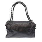 Chanel 2007 Coco Charm Shoulder Bag Lambskin Black — view 2