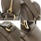 Gucci Blondi Leather Brown Shoulder Bag 0312 — view 8