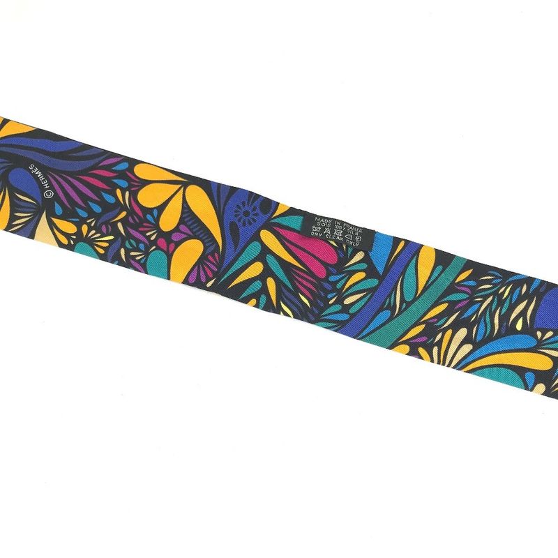 Hermes Scarf Twilly Silk Multicolor — view 8