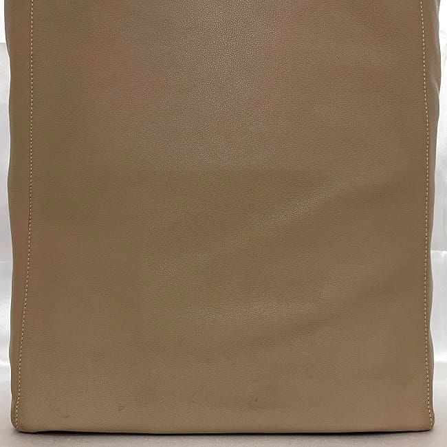 Loewe Tote Bag Beige Anagram Leather — view 7