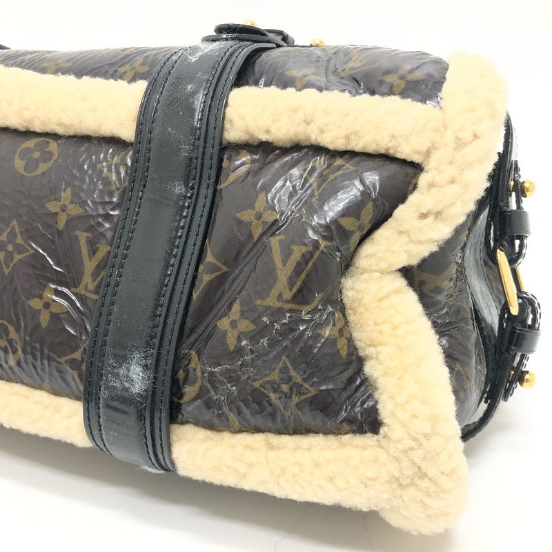 Louis Vuitton Handbag Storm Patent Leather Brown Marron — view 6