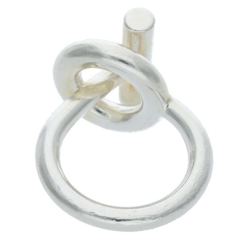 Hermes Echappe MM Croisette Silver Ring 48 8 — view 3