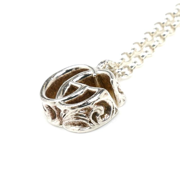 Gucci Silver 925 Double G Necklace J8400 8106 54 39/44 cm — view 4