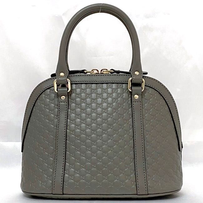 Gucci 2 way Bag Grey Micro Stripe — view 3