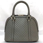 Gucci 2 way Bag Grey Micro Stripe — view 3