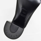 Hermes Jenna 90 Black Size 38 1 2 Short Knit Boots — view 8