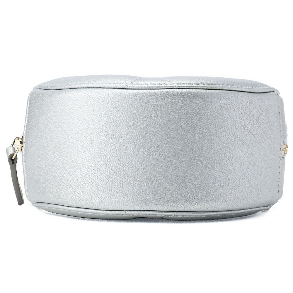 Chanel Tote 19 Quilted Chain Shoulder Lambskin Silver — view 5