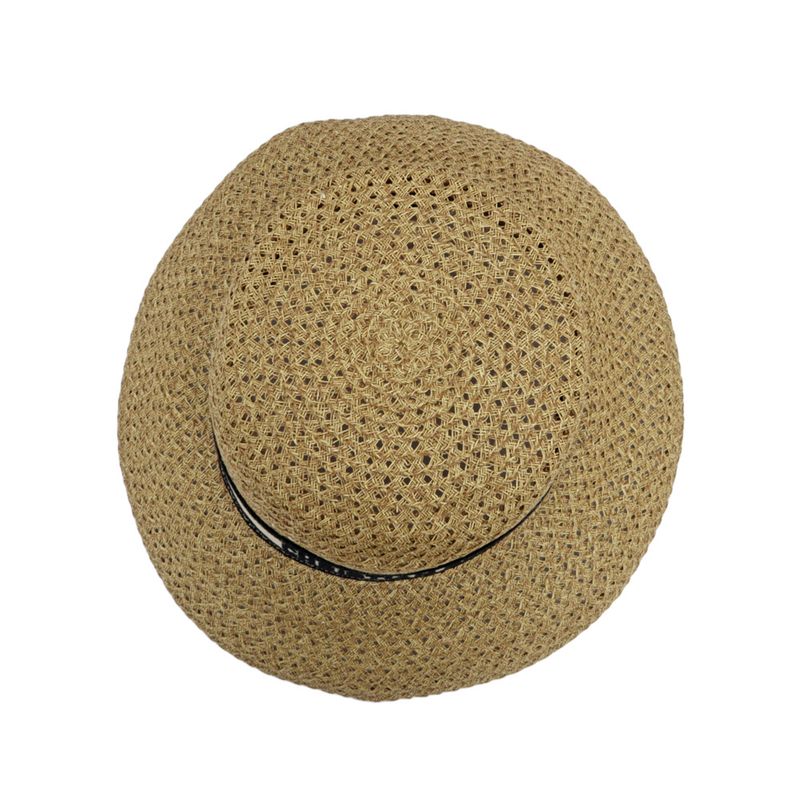 Dior D Bobby Wide Brim Hat 34 Dbp924 G153 Beige Black Size 57 — view 6