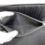 Prada Round Zipper Long Wallet Document Case — view 8