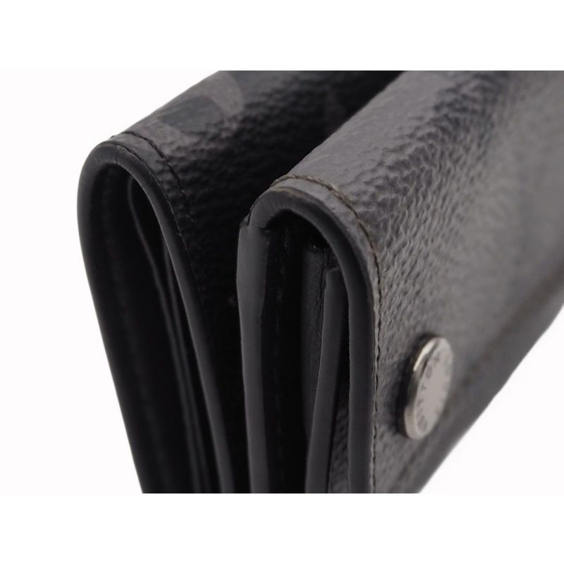 Louis Vuitton Discovery Compact Wallet Trifold Monogram Eclipse Canvas — view 6
