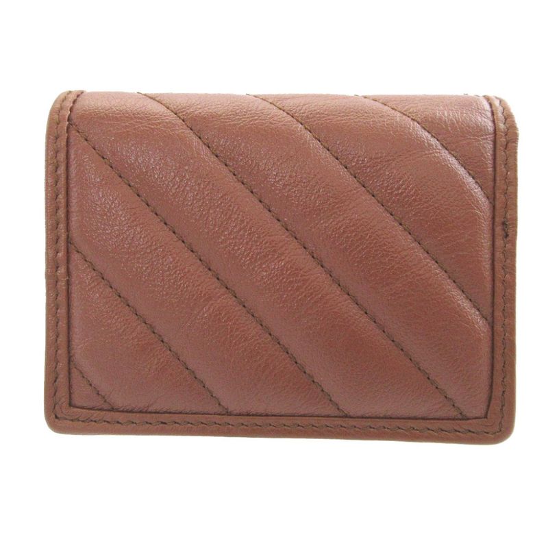 Gucci Leather Brown Bifold Wallet 0584 — view 3