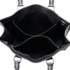 Louis Vuitton Sac Plat Black Gray Tote Bag — view 5